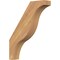 Ekena Millwork 3 1/2"W x 16"D x 20"H Funston Smooth Knee Brace, Western Red Cedar BRC04X16X20FST00SWR - alternate 1